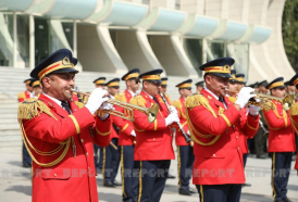 В Баку начались марши военных оркестров по случаю Дня Вооруженных Сил -ФОТО
