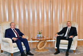 Ильхам Алиев принял председателя Великого национального собрания Турции

