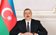 Ильхам Алиев поздравил президента Кореи
