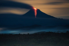В Эквадоре произошло извержение вулкана
