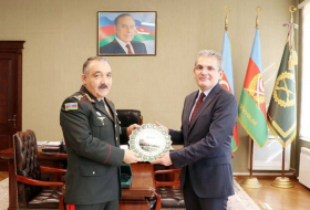 Замминистра обороны Азербайджана встретился с генконсулом Турции в Гяндже
