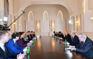 Президент Ильхам Алиев принял делегацию во главе с комиссаром Европейского Союза
