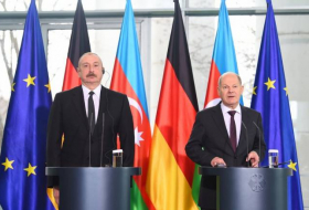 Президент Азербайджана и канцлер Германии провели совместную пресс-конференцию -ФОТО -ОБНОВЛЕНО

