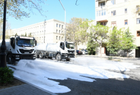 Сегодня в Баку вымыты 533 улицы 
