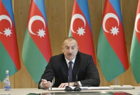 Президент: Сожжение флага Азербайджана в Армении – это очередное грязное деяние армянского правительства
