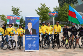 Бакинское транспортное агентство провело велопробег в рамках «Года Гейдара Алиева»
