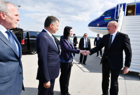 Президент Азербайджана Ильхам Алиев прибыл с визитом в Молдову
