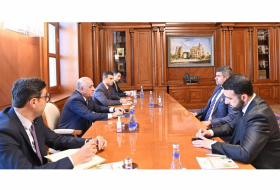 Али Асадов встретился с президентом Всемирной федерации по мини-футболу