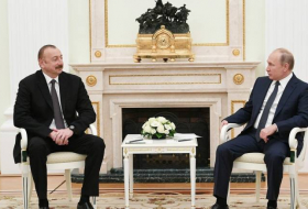 В Кремле началась двухсторонняя встреча Владимира Путина и Ильхама Алиева
