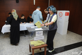 Граждане Турции в Азербайджане голосуют во втором туре президентских выборов
