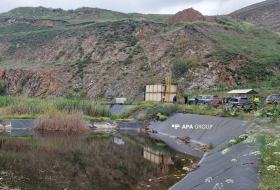 Госкомиссия осмотрела искусственное озеро в Союдлю в Гядабейском районе