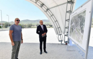 Президент Ильхам Алиев совершил поездку в Джебраильский район, заложил фундамент административного здания-ОБНОВЛЕНО,ФОТО

