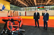 Ильхам Алиев ознакомился с условиями, созданными в Учебно-тренировочном центре для национальных команд по дзюдо