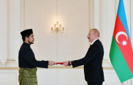 Президент принял верительные грамоты новоназначенного посла Малайзии в Азербайджане-ОБНОВЛЕНО,ФОТО
