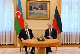 Ильхам Алиев: Уверен, что азербайджано-литовские отношения и впредь будут последовательно развиваться