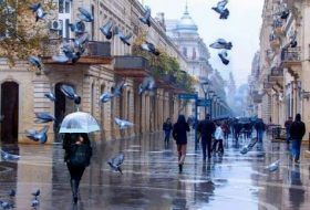 Завтра в Баку будет дождливо