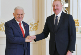 Алиев провел встречу с Йылдырымом