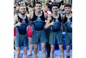 Сборная Азербайджана по тамблингу выиграла чемпионат Европы