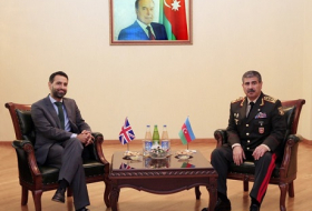 Закир Гасанов встретился с послом Великобритании