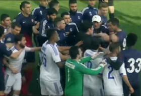 На футбольном матче в Турции произошла массовая драка между казахами и армянами - ВИДЕО 