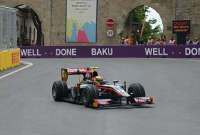 В Баку стартовала практическая сессия автогонок в классе GP2 - ФОТО - ВИДЕО