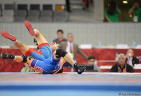 #Baku2017: Борец Джамаледдин Магомедов выиграл очередное 